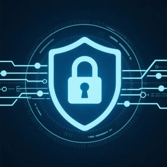 数据安全与隐私保护图标